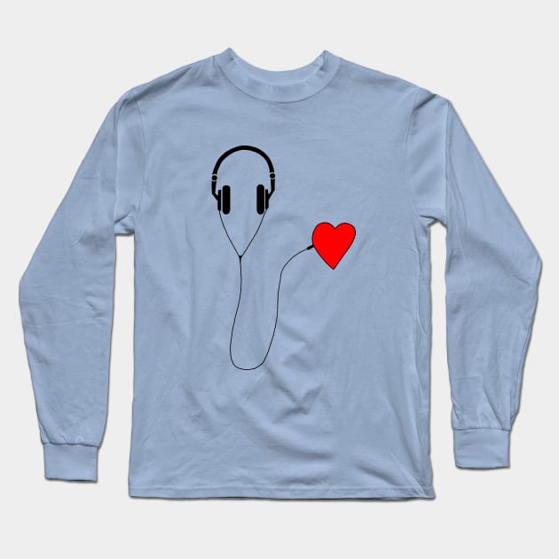 Listen your heart Long Sleeve T-Shirt by DarkoRikalo86